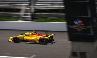 Defending Indianapolis 500 winner Alex Palou putting in laps during Indy 500 practice at the Indianapolis Motor Speedway on May 12, 2026 (Photo: Anthony Sylvia | The Podium Finish).