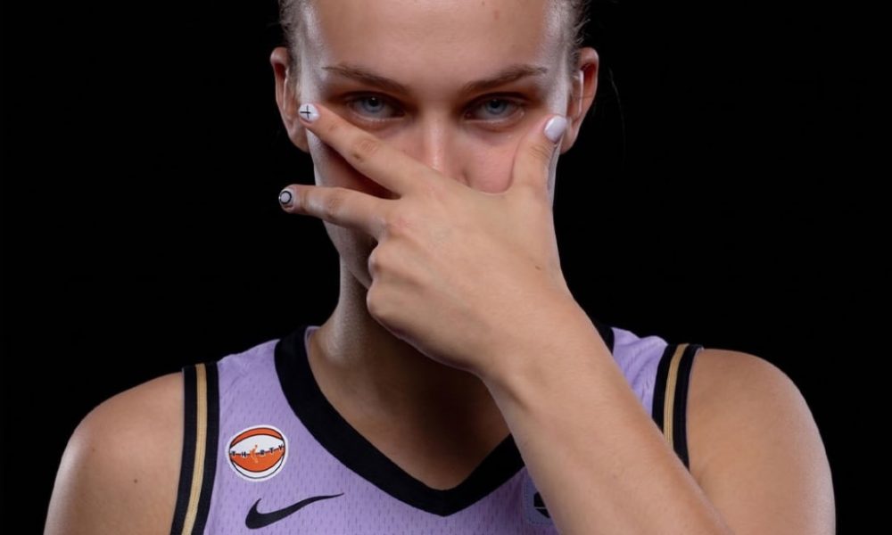 Valkyries Rookie Juste Jocyte at Golden State Valkyries Media Day (Photo | Golden State Valkyries)