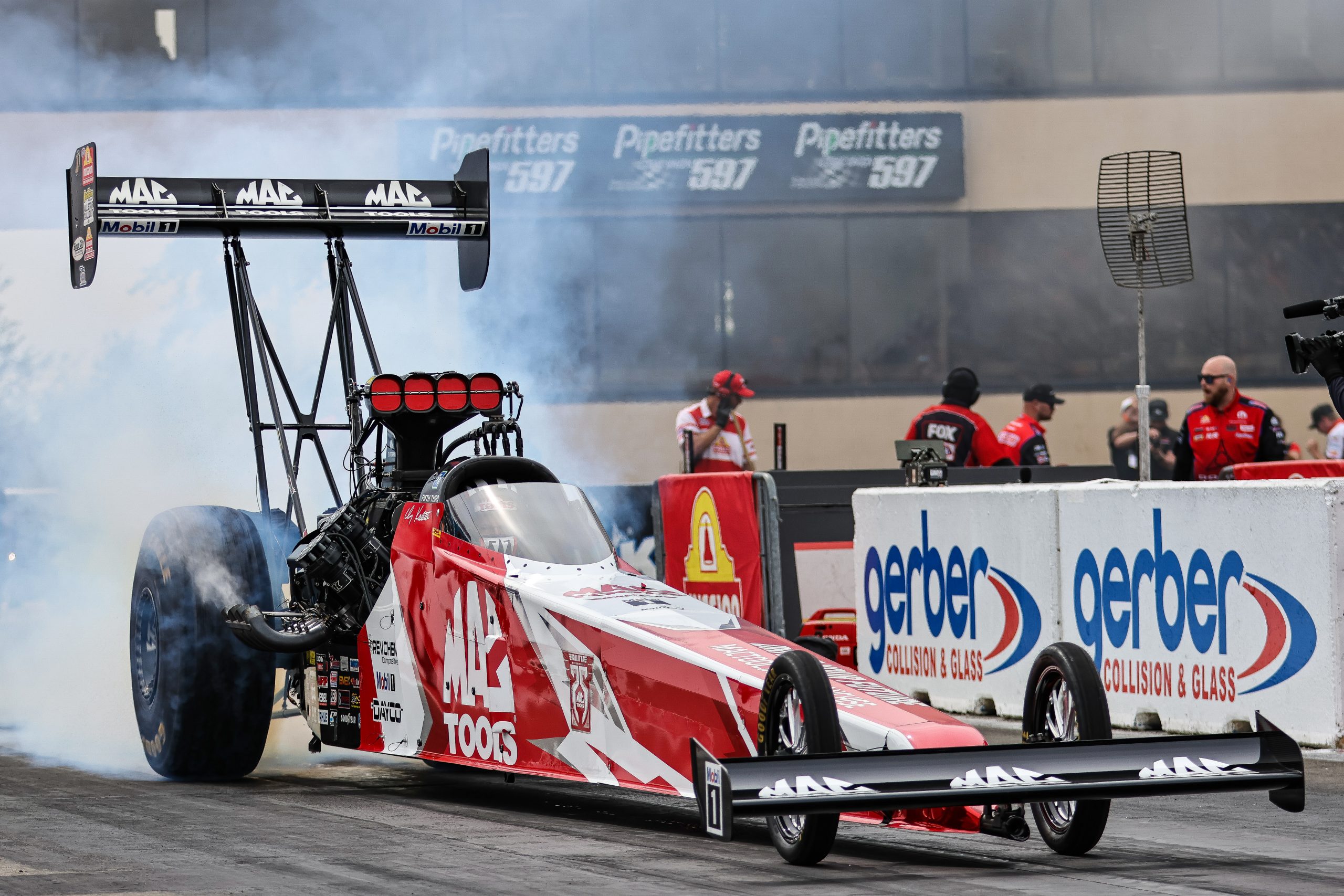Doug Kalitta is the No. 1 qualifier for the Route 66 Nationals in Joliet, Illinois this weekend.