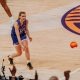 Phoenix Mercury guard Lexi Held (No. 10) after the team's win over the Seattle Storm at home on June 20. (Photo- Adrianna Peralta, Trippy Traveler Media)