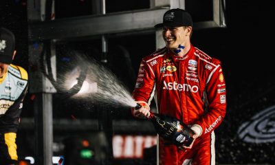 Josef Newgarden celebrates his second victory of 2026 at the Bommarito Automotive Group 500 at World Wide Technology Raceway (Photo: Joe Skibinski | Penske Entertainment).