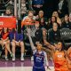 Phoenix Mercury forward DeWanna Bonner (No. 24) attempts to score in the paint against the Connecticut Sun on July 19. (Photo: Adrianna Peralta | The Podium Finish)