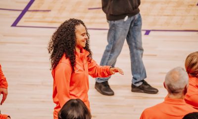 Phoenix Mercury associate head coach Kristi Toliver during the home game against the Seattle Storm on July 2. (Photo- Adrianna Peralta, Trippy Traveler Media)