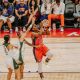Phoenix Mercury forward Alyssa Thomas (No. 25) attempts to score a basket against the Seattle Storm at home on July 2. (Photo- Adrianna Peralta, Trippy Traveler Media)